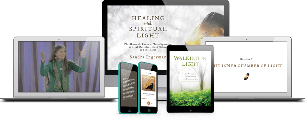 Healing with spiritual light, Walking in Light, Shamanic Meditation