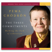 Cover of Pema Chӧdrӧn’s The Three Commitments audio program.